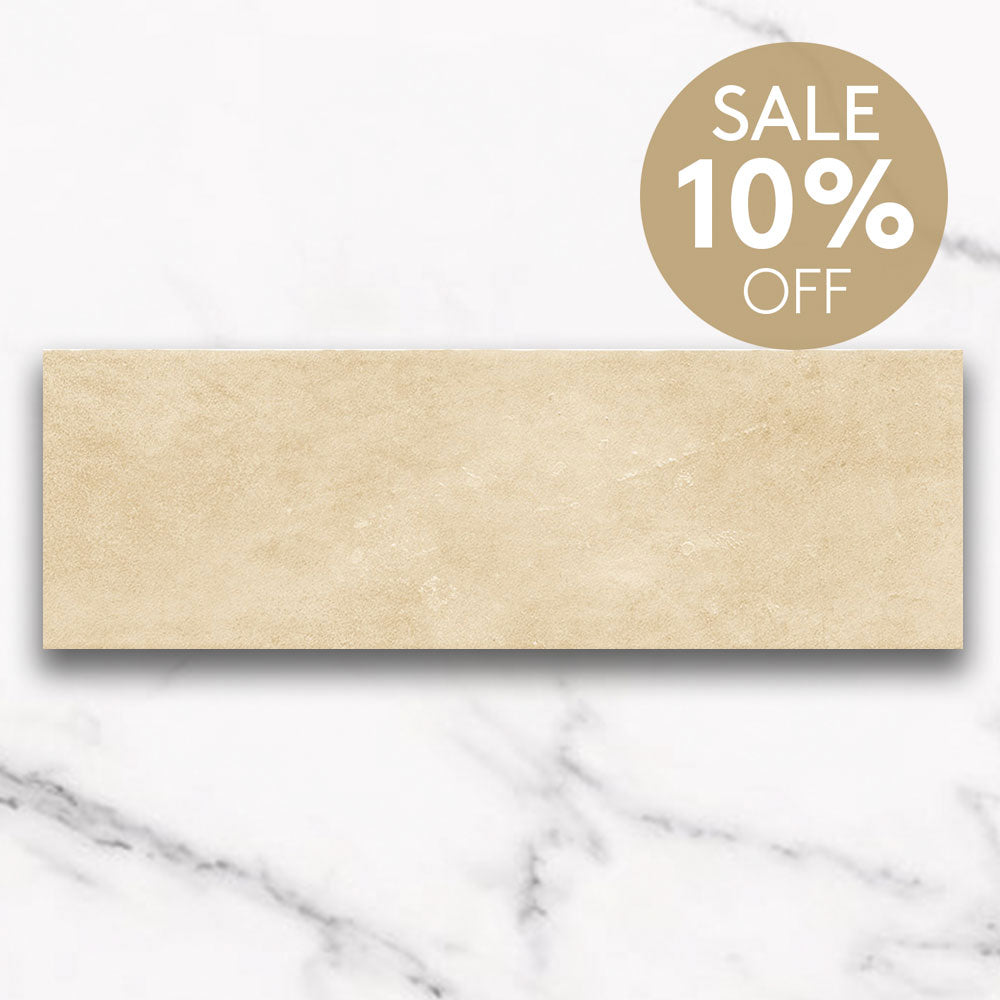 Tuscan Sand 75x230 Matt Subway Terracotta Look Porcelain Tile