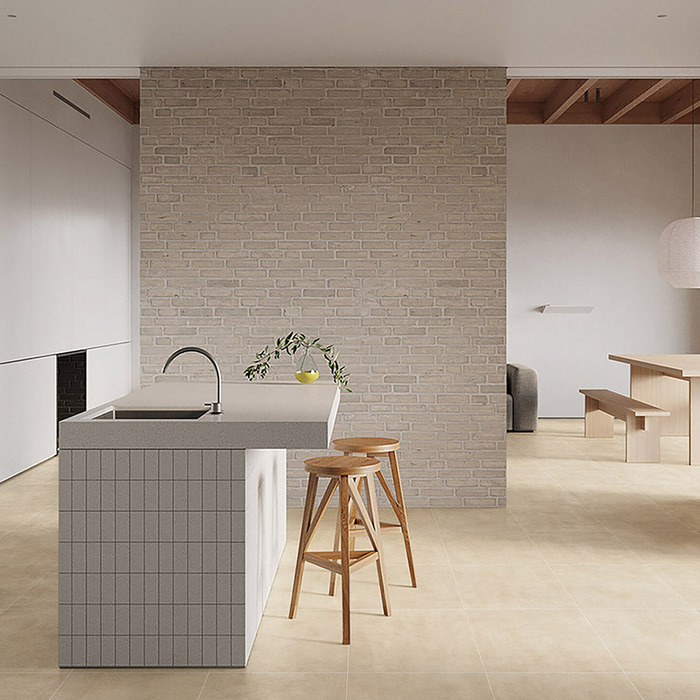 Tuscan Sand 75x230 Matt Subway Terracotta Look Porcelain Tile