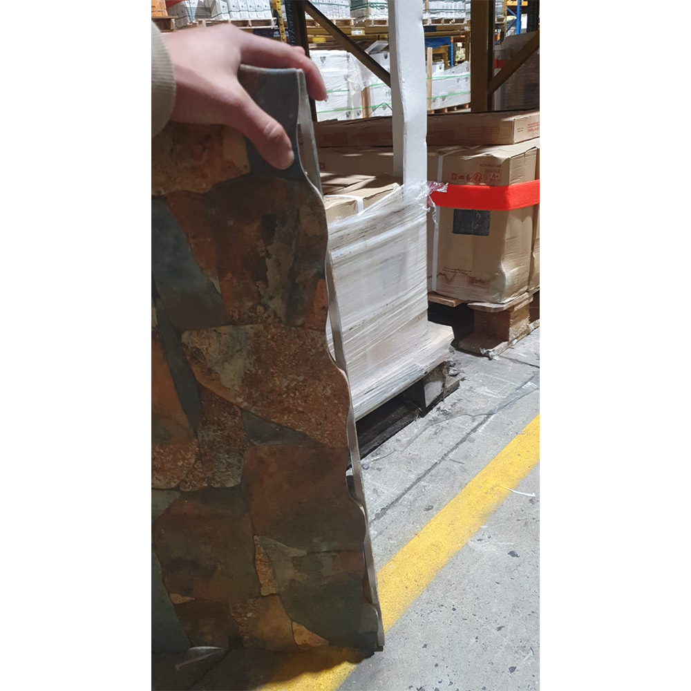 Valais Dark 333x650 Interlocking Porcelain Wall Cladding Tile