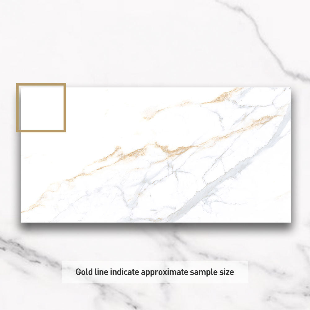 Venice Calacutta 300x600 Polished Porcelain Tile