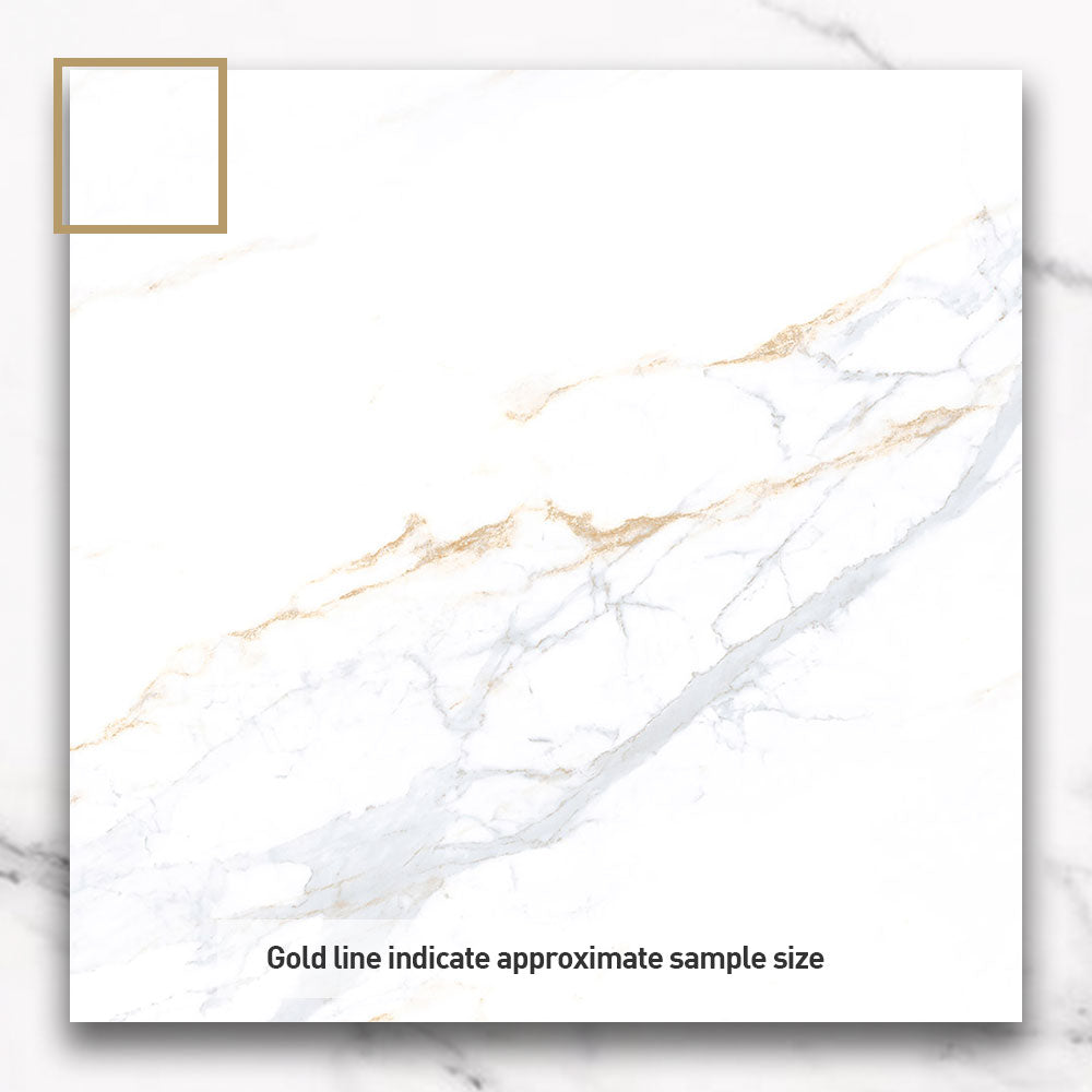 Venice Calacutta 600x600 Polished Porcelain Tile
