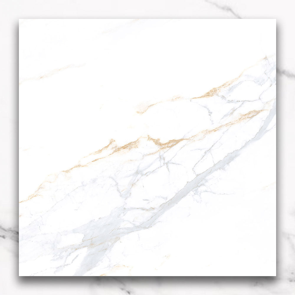 Venice Calacutta 600x600 Polished Porcelain Tile