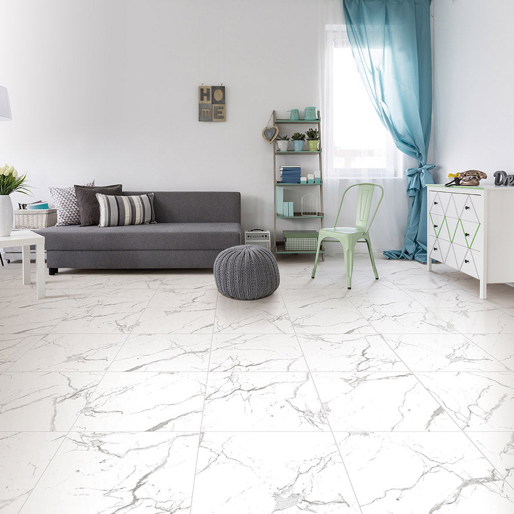 Venice Carrara 300X300 Polished Porcelain Tile