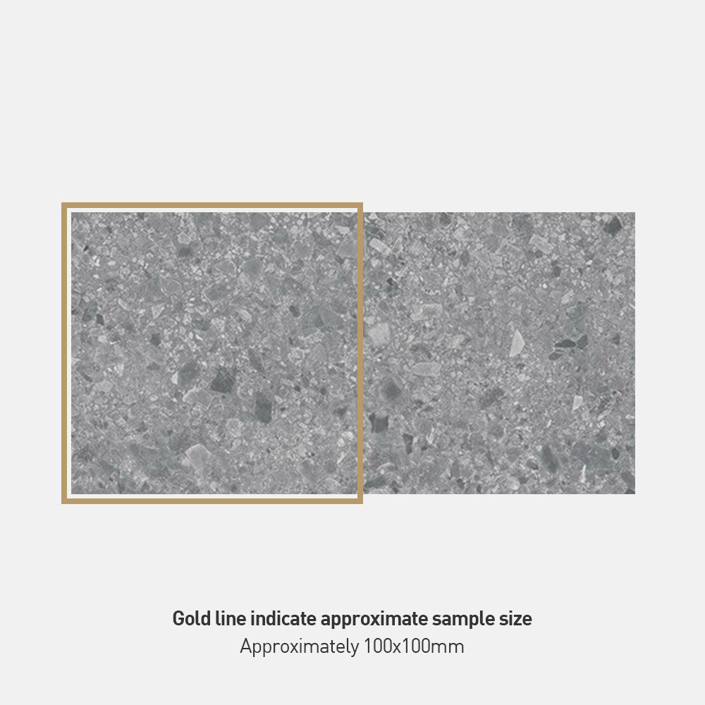 Verona Grey 300x600 Matt Terrazzo Porcelain Tile