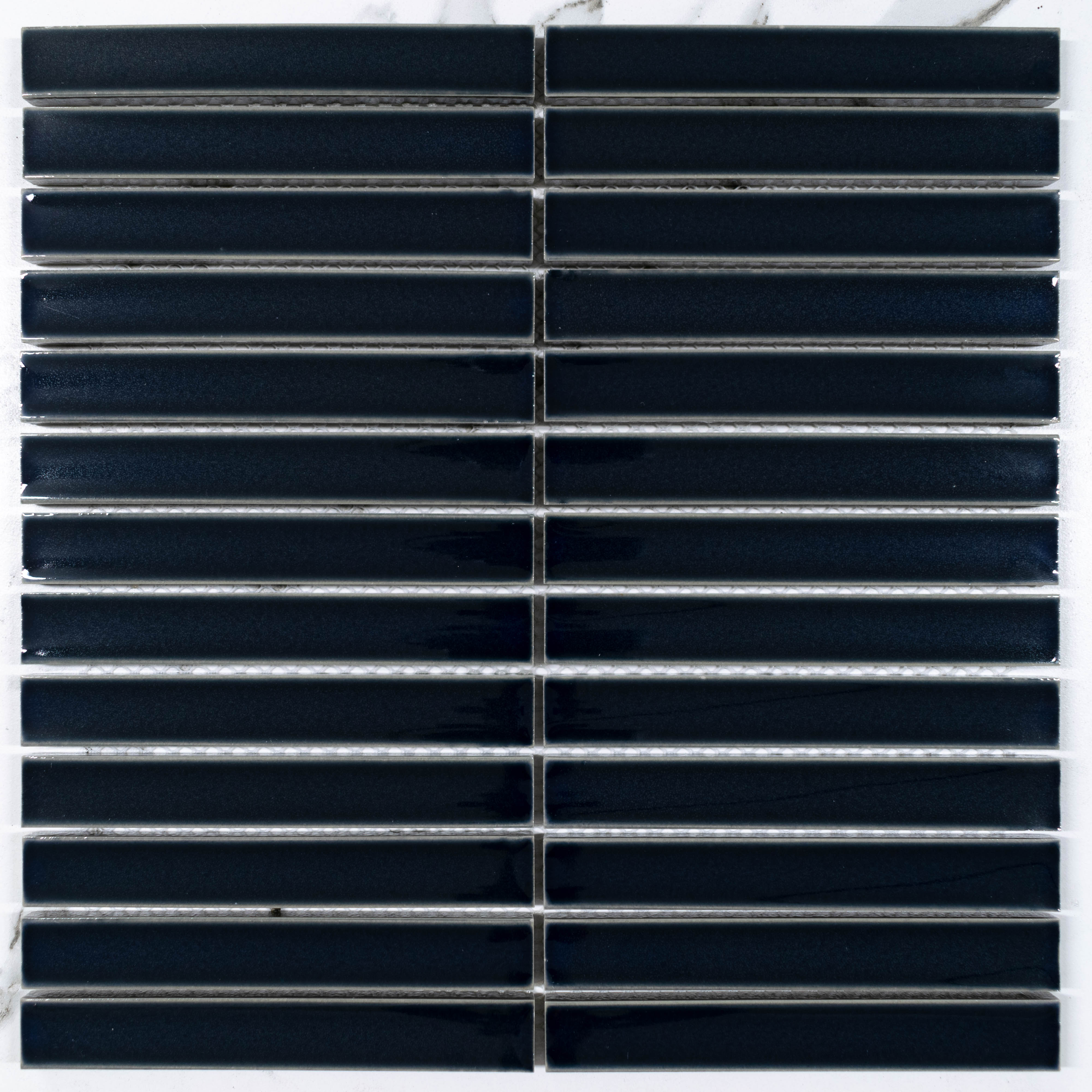 Bamboo Black 20x145 Gloss Kit Kat Tile