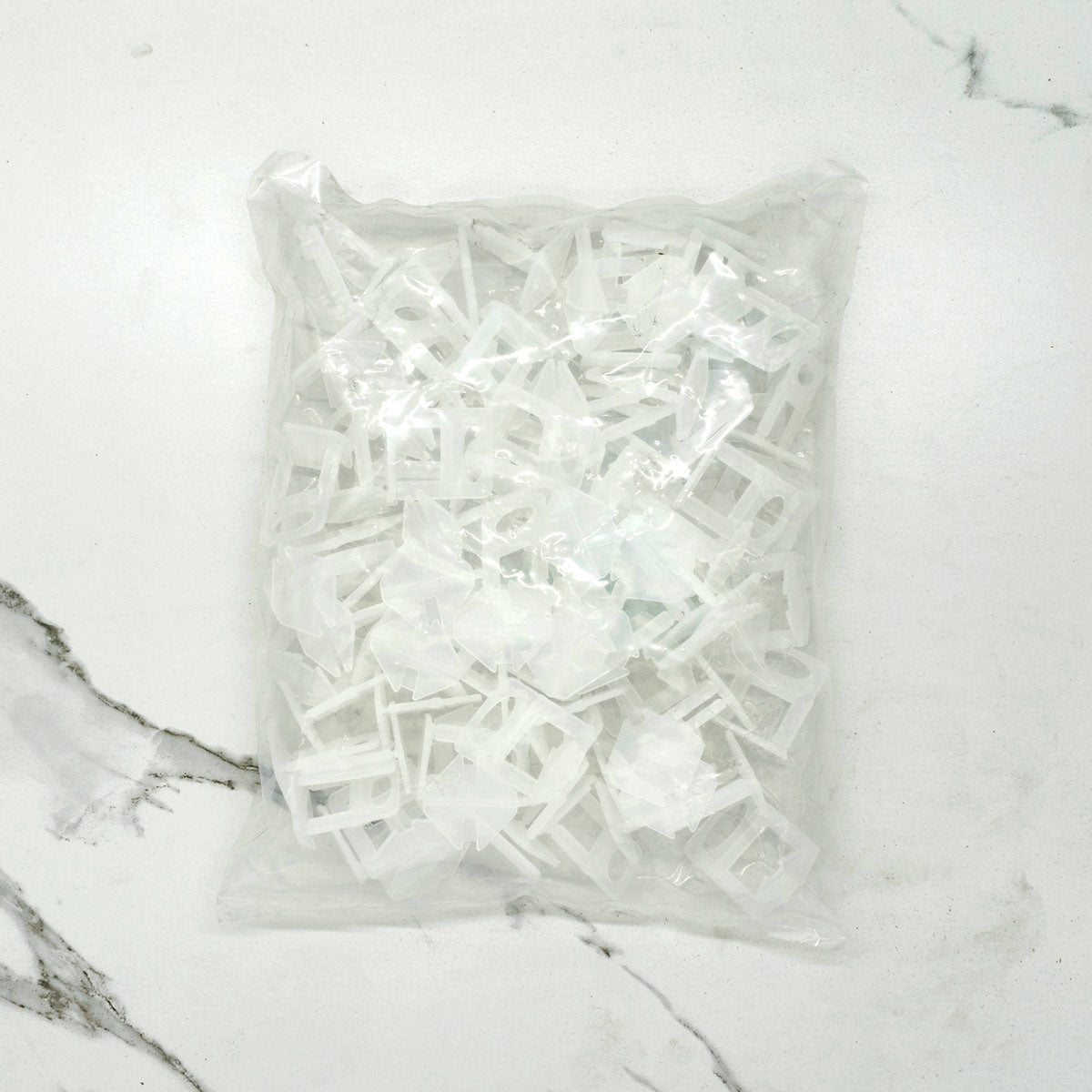 Tile Levelling Clips - 1.5mm for 11-20mm Tile Thickness - Bag of 100