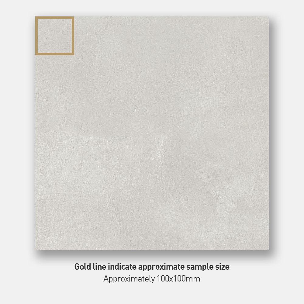 Brooklyn White 600x600 Matt Porcelain Tile - Tile Lane