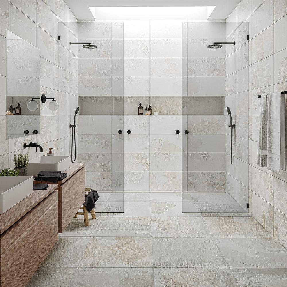 Casablanca Blanco 300x600 Matt Porcelain Tile - Tile Lane