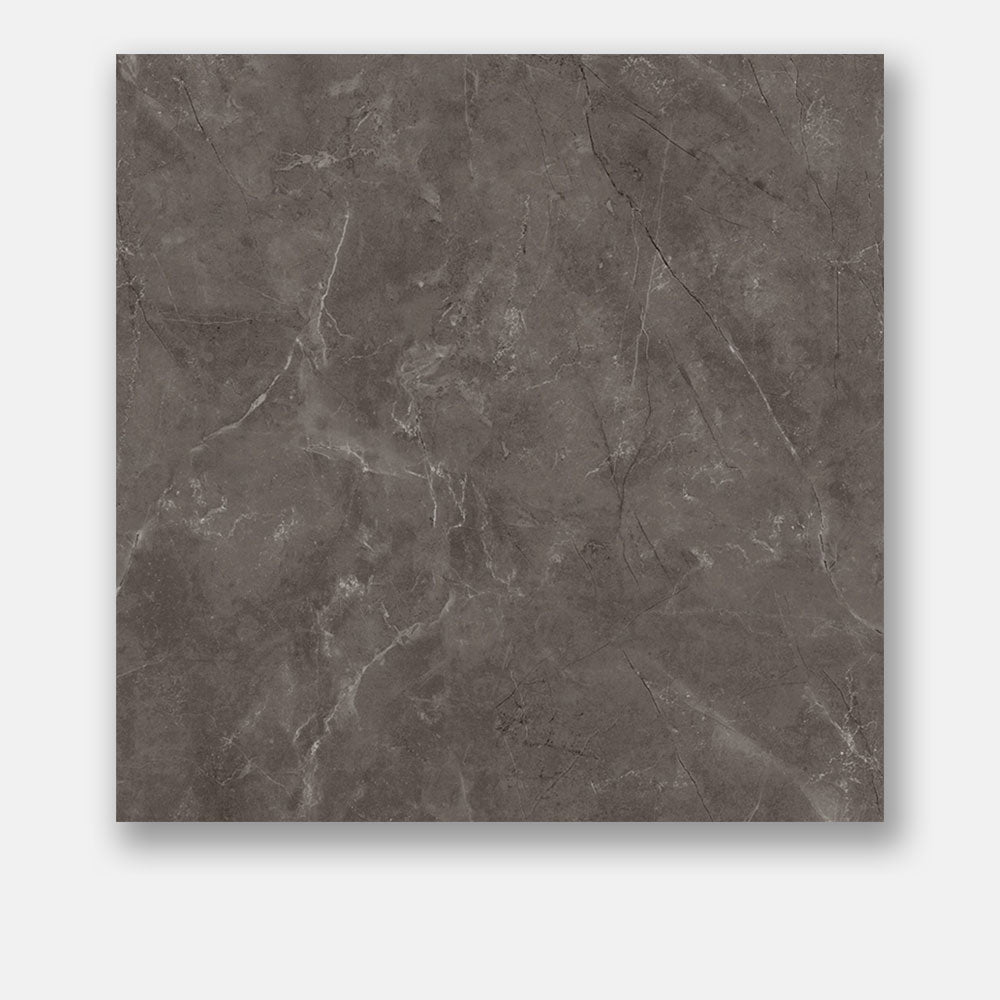 Eleonora Dark Grey 600X600 Polished Porcelain Tile