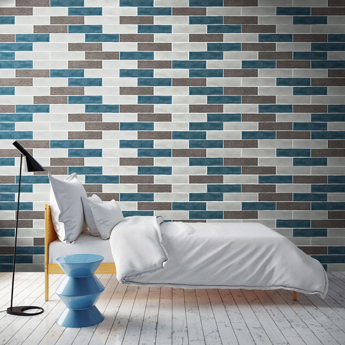 Evolution Cotton 75x300 Gloss Subway Tile - Tile Lane