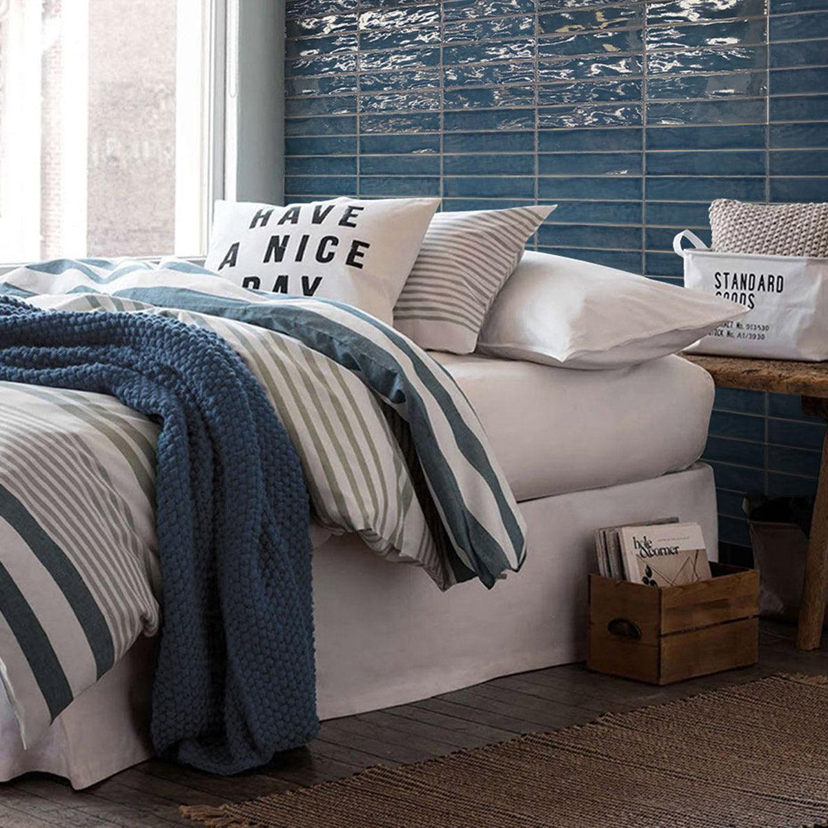 Evolution Sea Blue 75x150 Gloss Subway Tile - Tile Lane