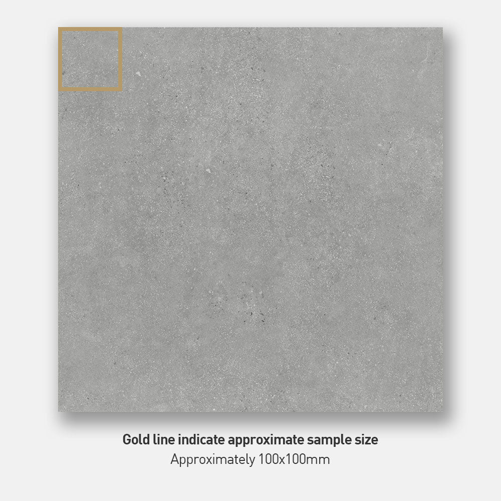 Galway Grey 600X600 Matt Concrete Look Porcelain Tile