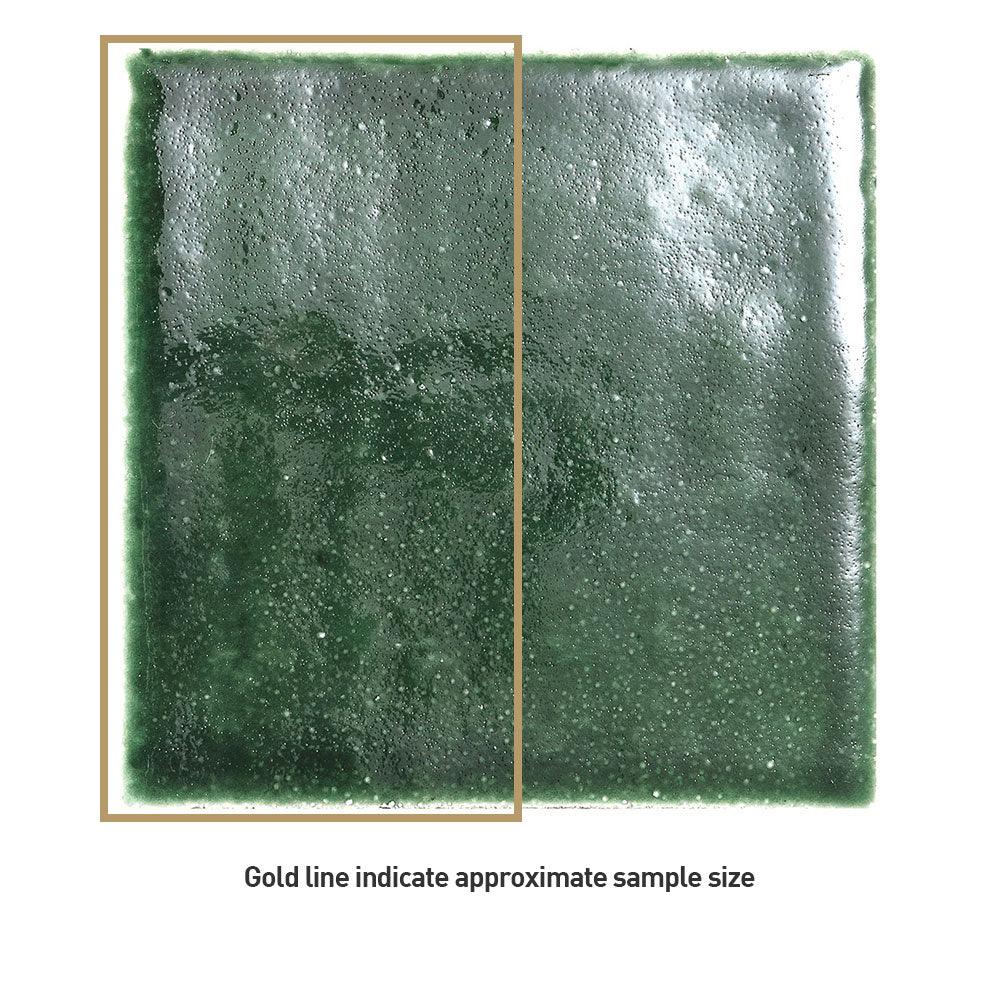 Havana Forest Green 150X150 Hand Made Gloss Tile - Tile Lane