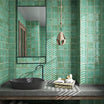 Havana Teal 150x150 Hand Made Gloss Tile - Tile Lane