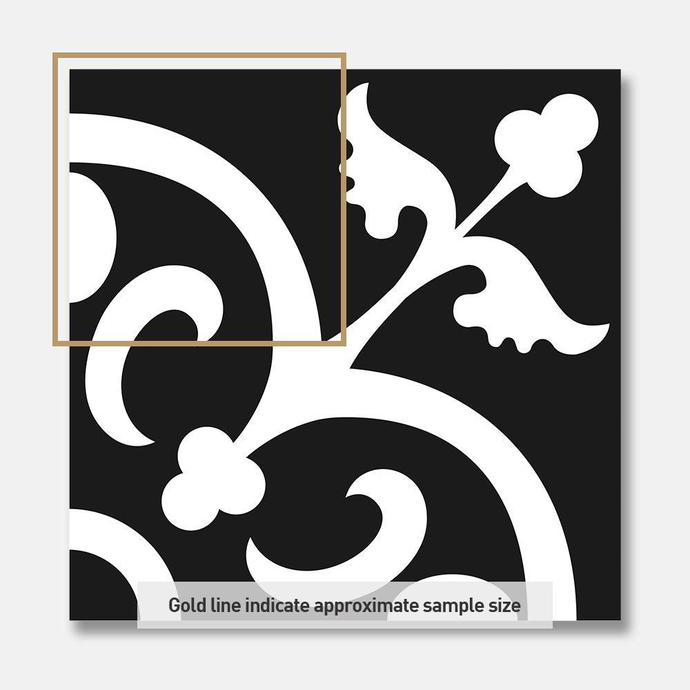 Heritage Babylon Encaustic Look 200x200 Matt Tile - Tile Lane