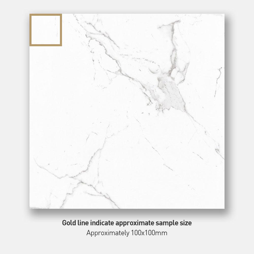 Venice Carrara 600X600 Polished Porcelain Tile - Tile Lane