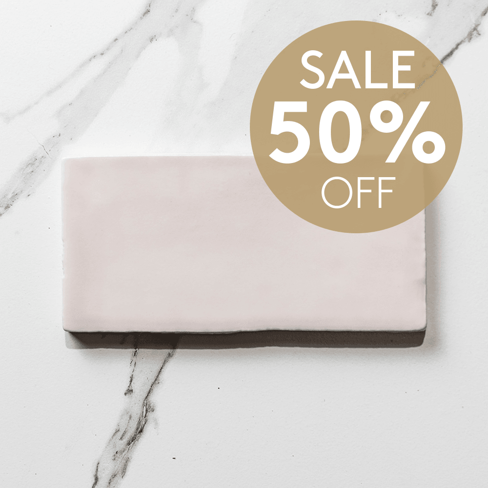 Cottage Powder Pink 75x150 Matt Subway Tile - Tile Lane