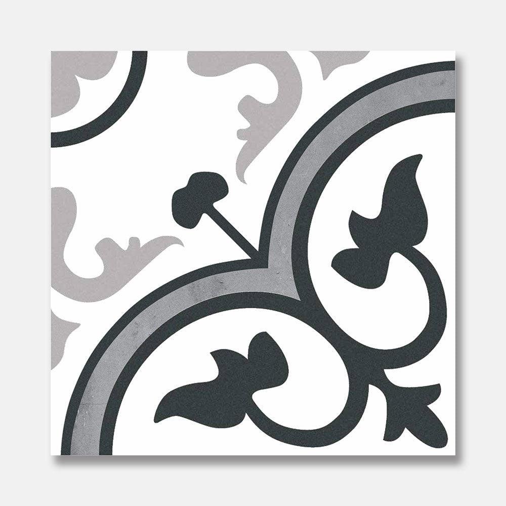 Heritage Medina Encaustic Look 200x200 Matt Tile - Tile Lane