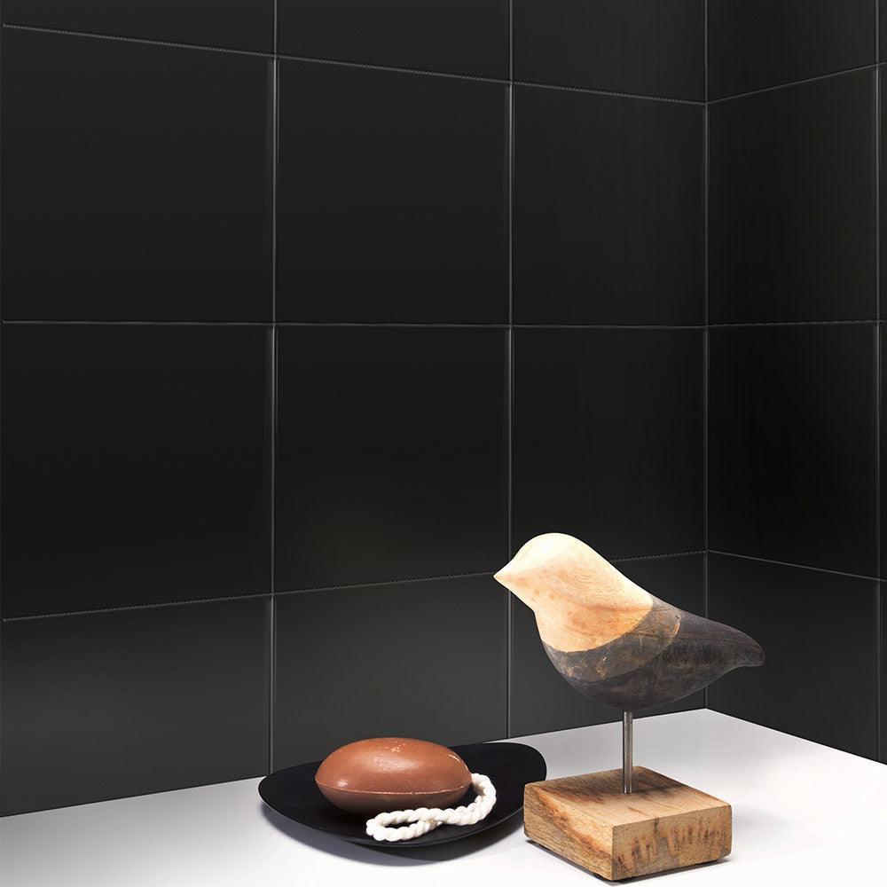 Heritage Night Encaustic Look 200x200 Matt Tile - Tile Lane