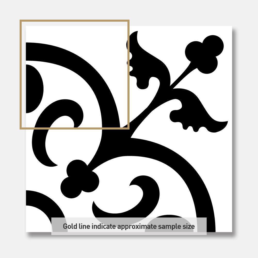 Heritage Palmyra Encaustic Look 200x200 Matt Tile - Tile Lane