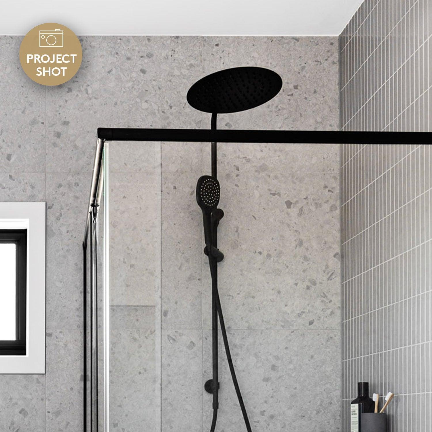 Kyoto Light Grey Kit Kat Gloss Mosaic Tile - Tile Lane