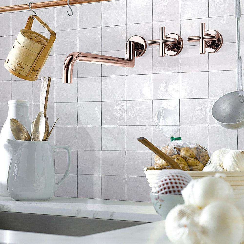 Manara Clay Sahara White 100x100 Tile - Tile Lane