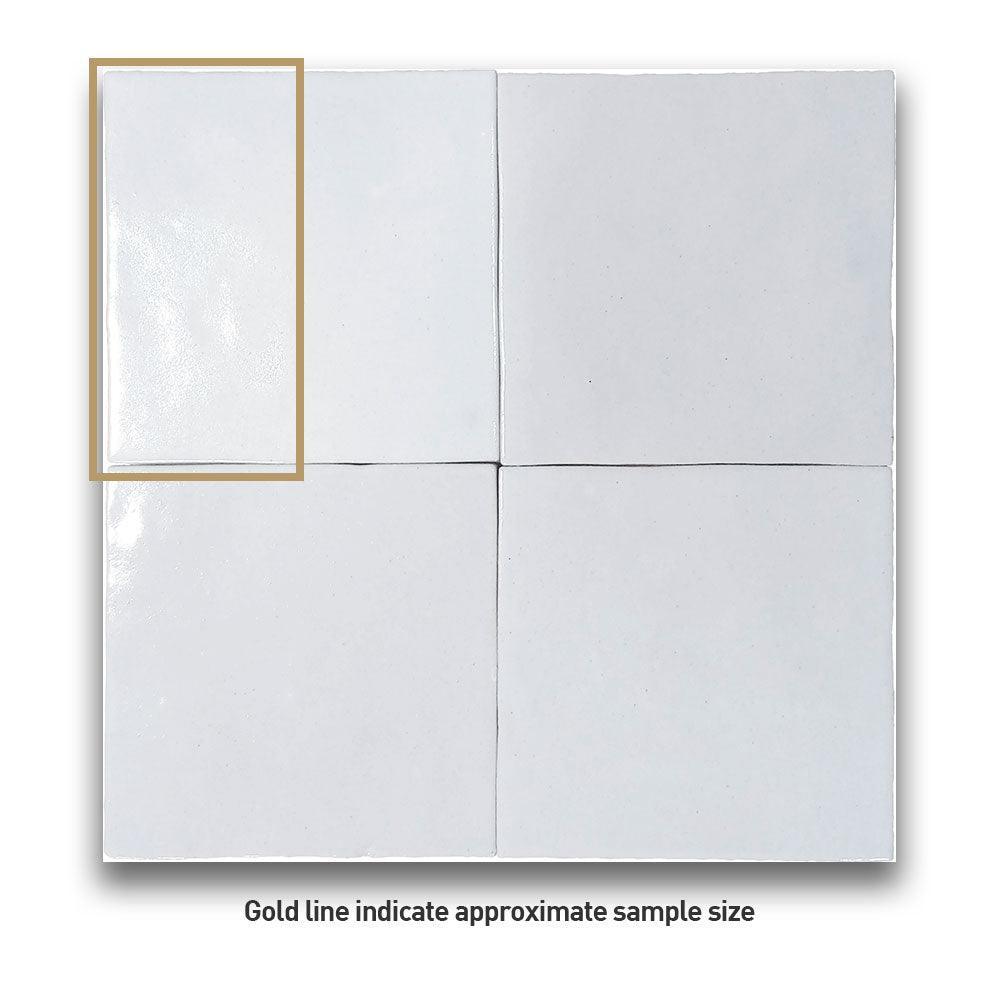 Manara Clay Sahara White 100x100 Tile - Tile Lane