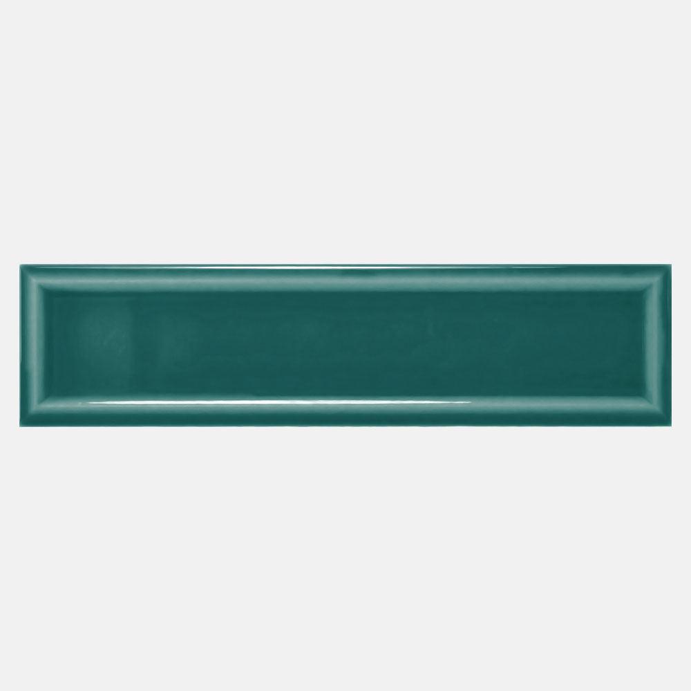 Metro Dark Green Frame 68x280 Gloss Subway Tile - Tile Lane
