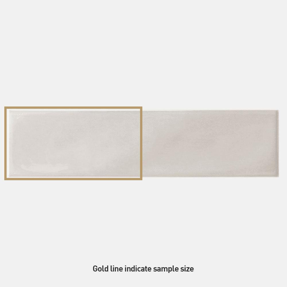 Metro Light Grey Wave 68x280 Matt Subway Tile - Tile Lane