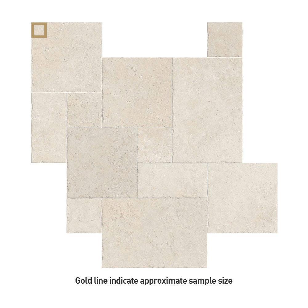 Oslo Avorio French Pattern Porcelain Tile - Tile Lane
