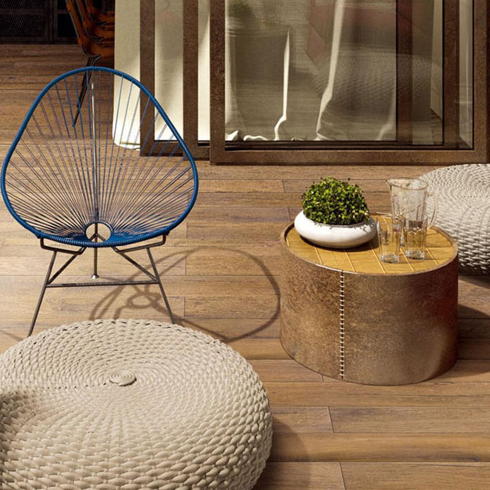 Oxford Natural 1200x200 Outdoor Timber Look Porcelain Tile - Tile Lane