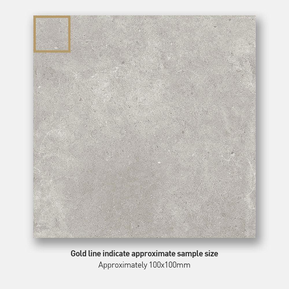 Prague Tortora 450X450 Lappato Unrec Porcelain Tile - Tile Lane