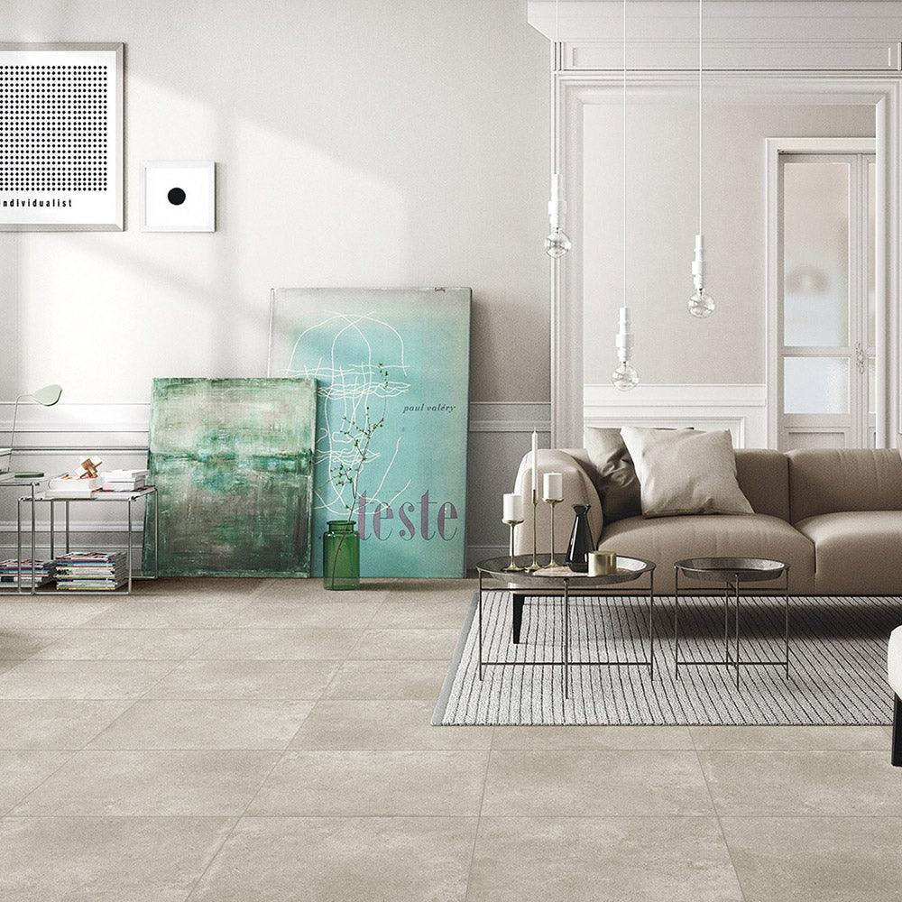 Prague Tortora 600X600 Matt Porcelain Tile - Tile Lane