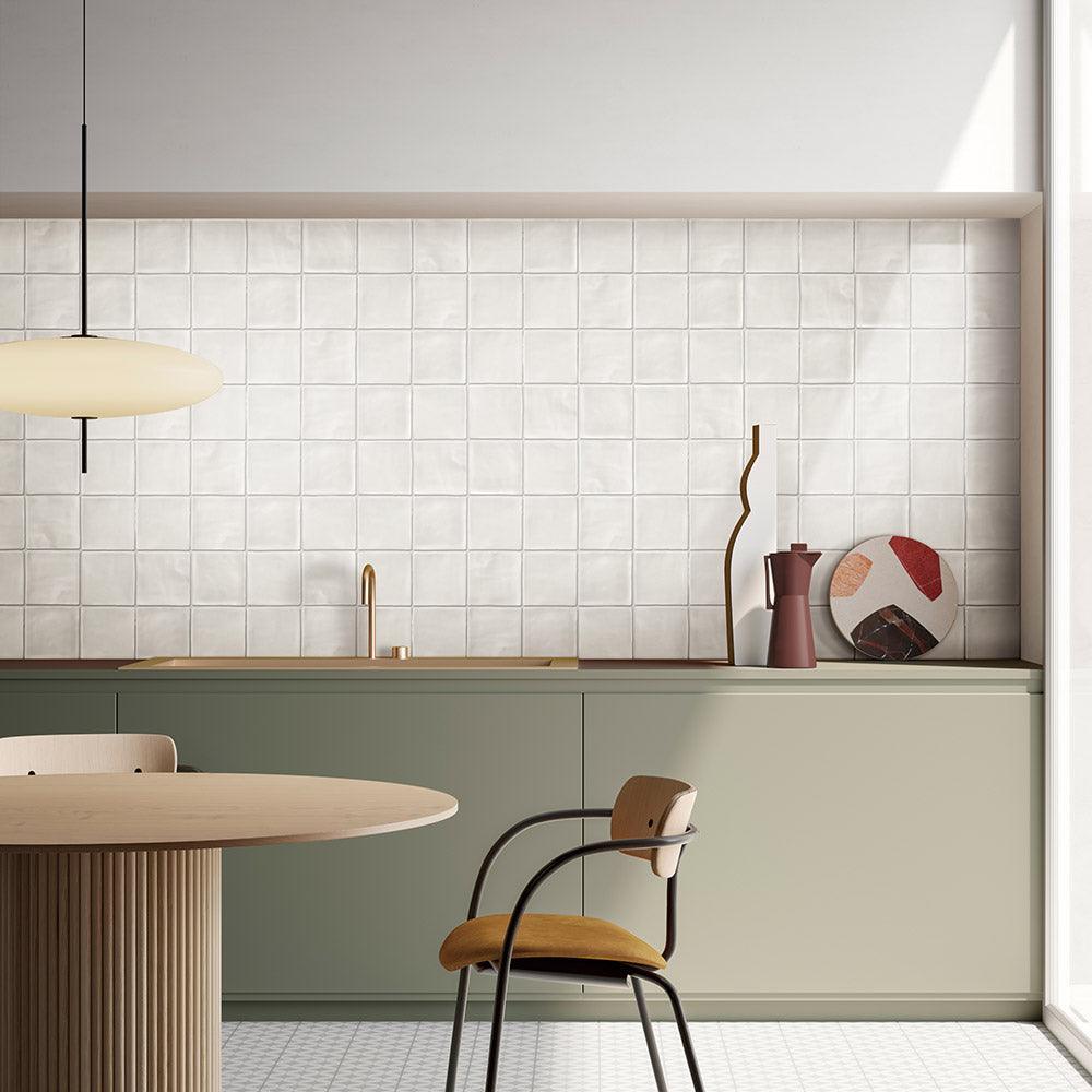 Santorini Ash Grey 76X152X9 Gloss Subway Tile - Tile Lane