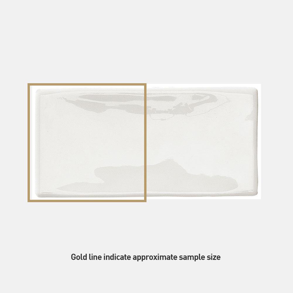 Santorini Ash Grey 76X152X9 Gloss Subway Tile - Tile Lane