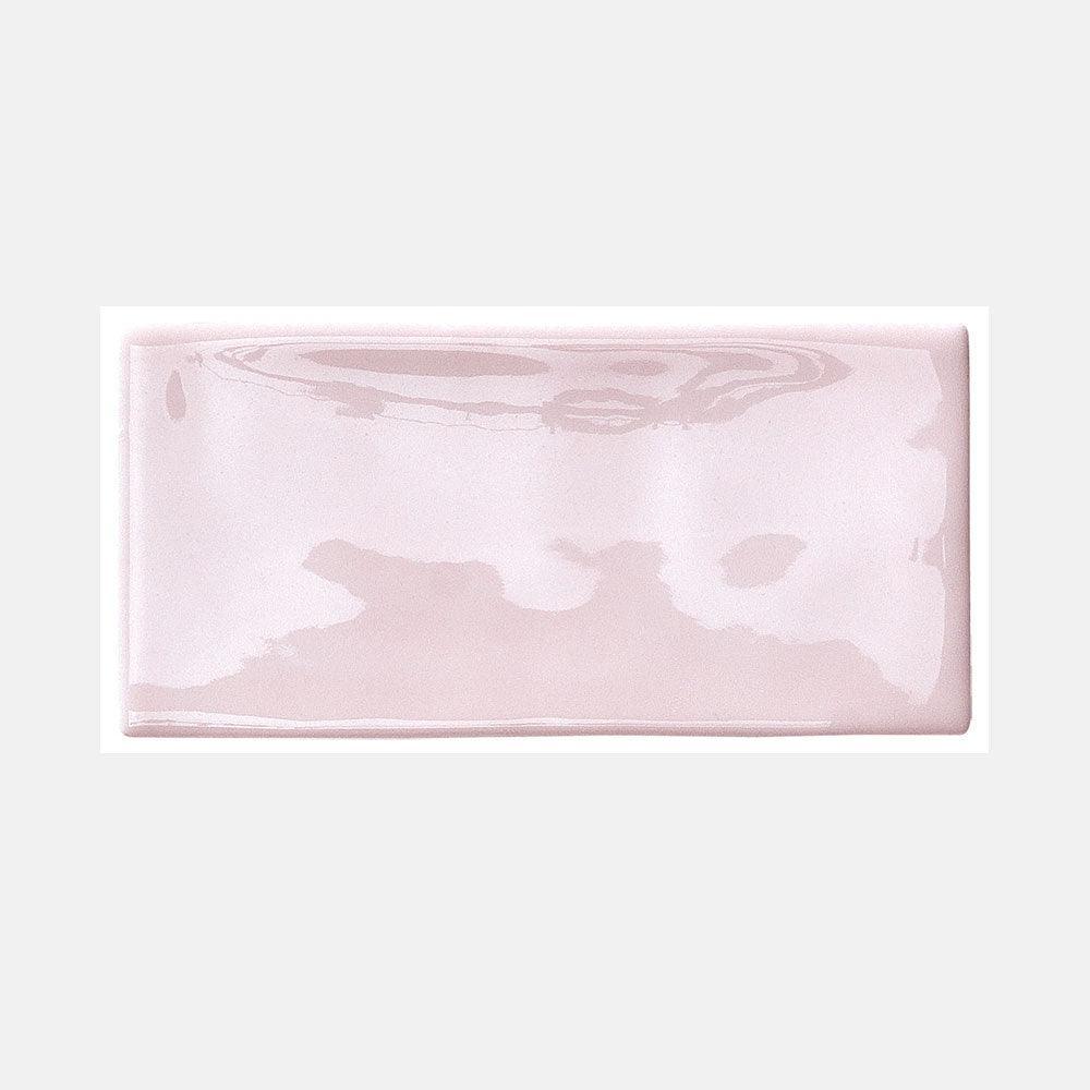 Santorini Blush Pink 76X152X9 Gloss Subway Tile