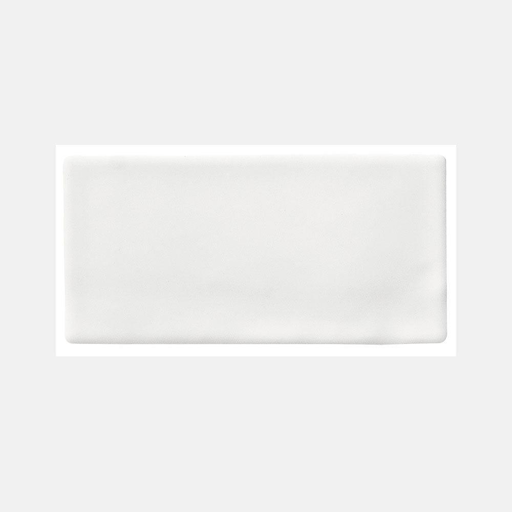 Santorini Daylight White 76X152X9 Matt Subway Tile - Tile Lane