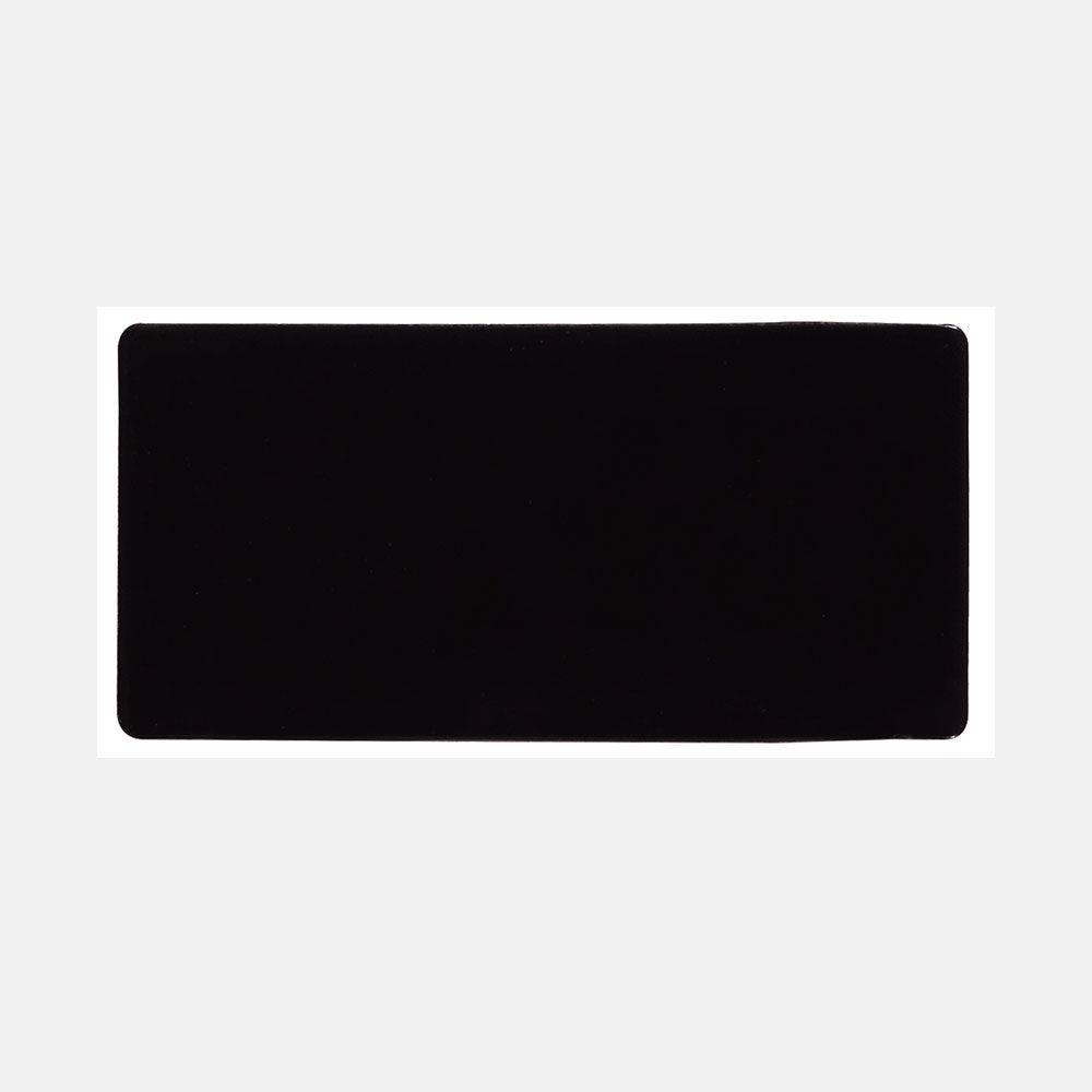 Santorini Midnight Black 76X152X9 Matt Subway Tile - Tile Lane