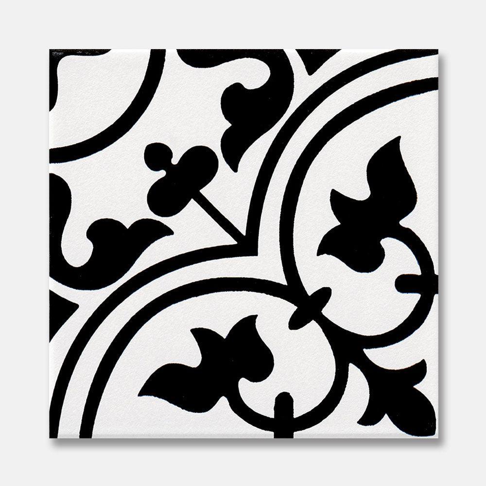 Somerset Highett Encaustic Look 200x200 Matt Tile - Tile Lane