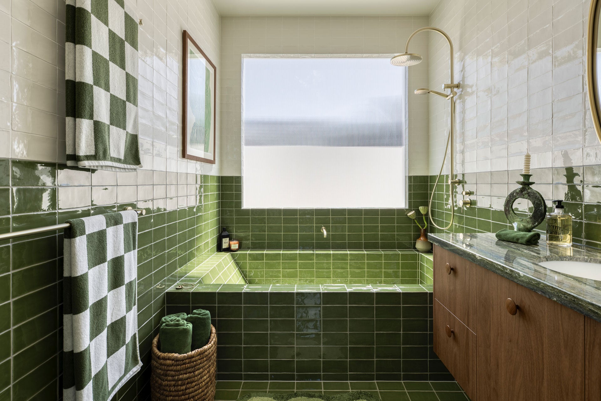 Mid Century Bathroom Marvel by Renovating Mates