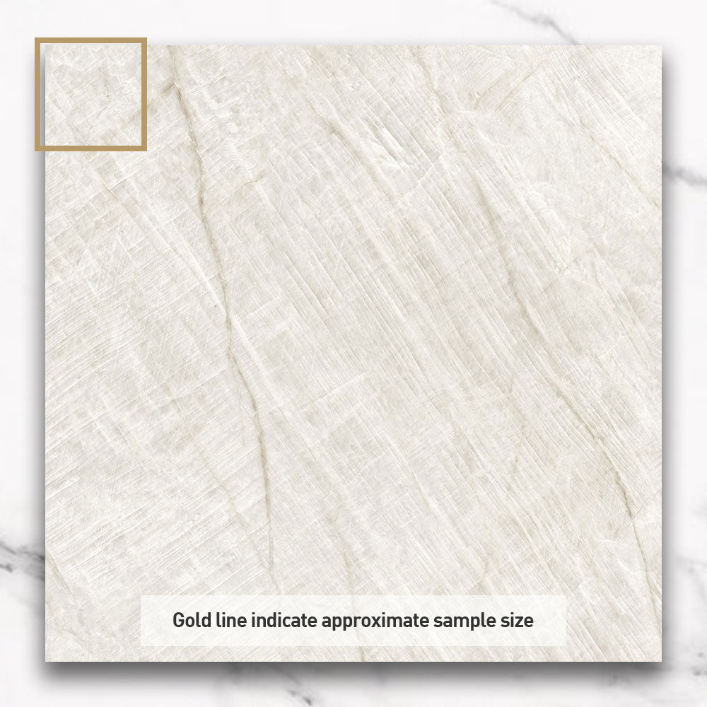 Adelaide Beige 600x600 Matt Marble Look Porcelain Tile