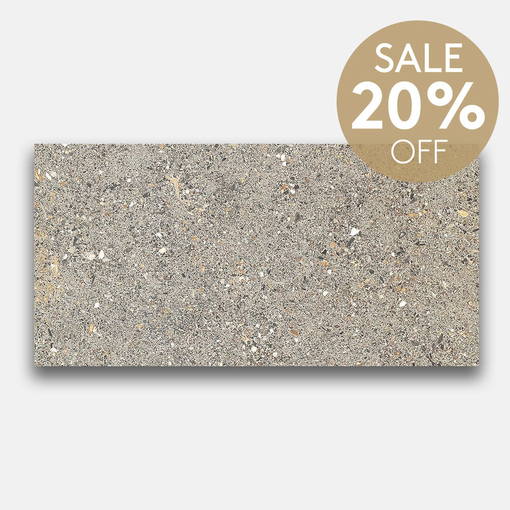 Atlanta Light Grey 300x600 Matt Porcelain Tile