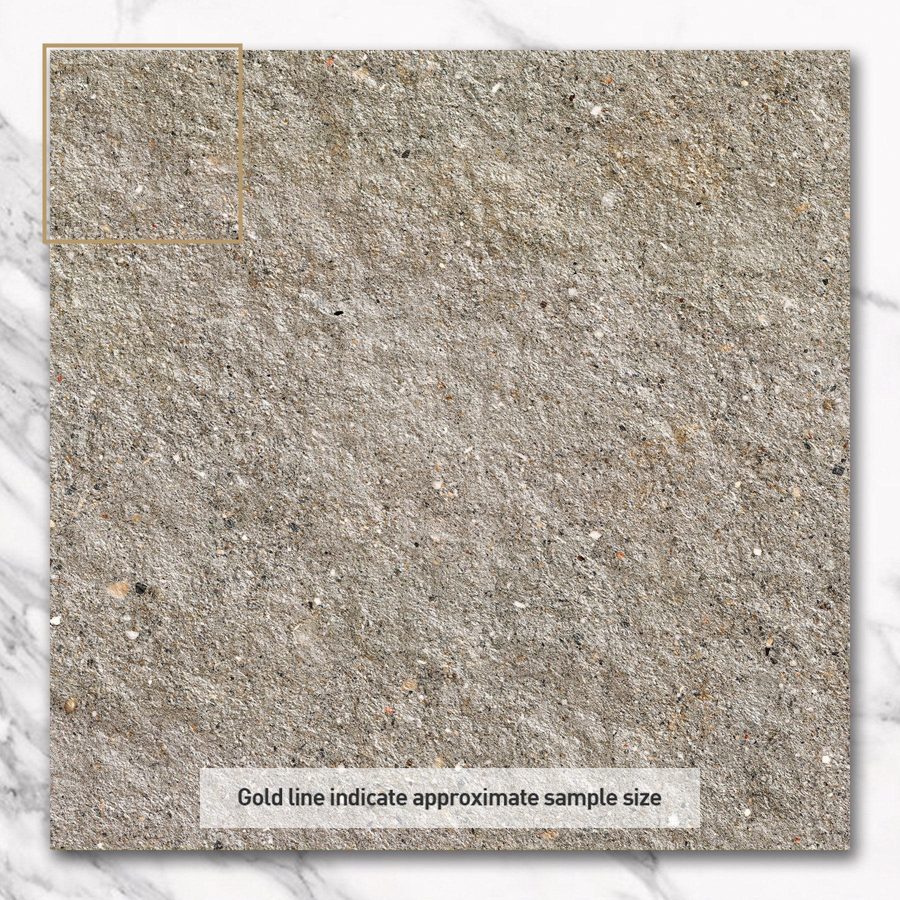 Atlanta Light Grey 600x600x20  Outdoor Porcelain Paver Tile