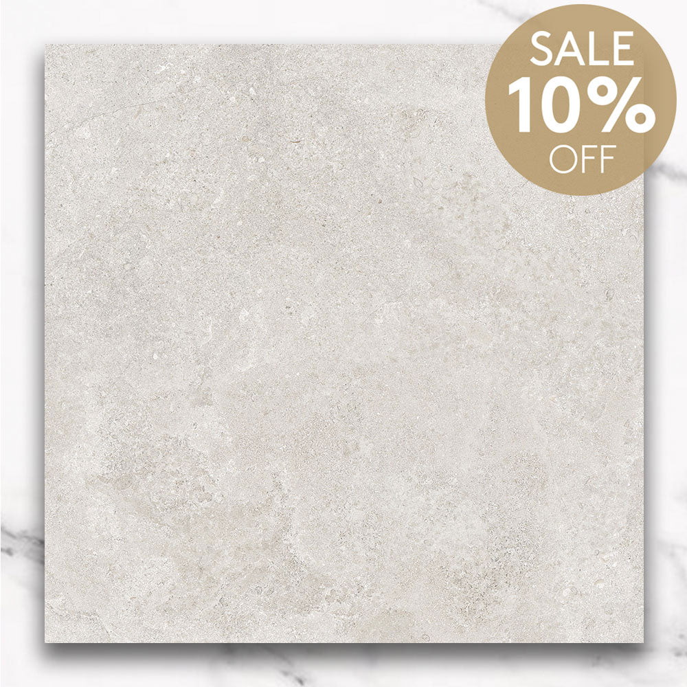 Bordeaux White 300X300 Matt Porcelain Tile