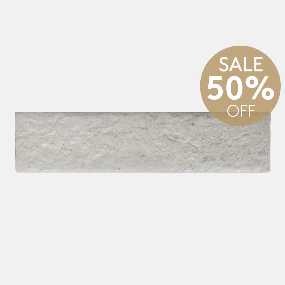Capri Seashell Grey 60x250 Brick Look Subway Tile