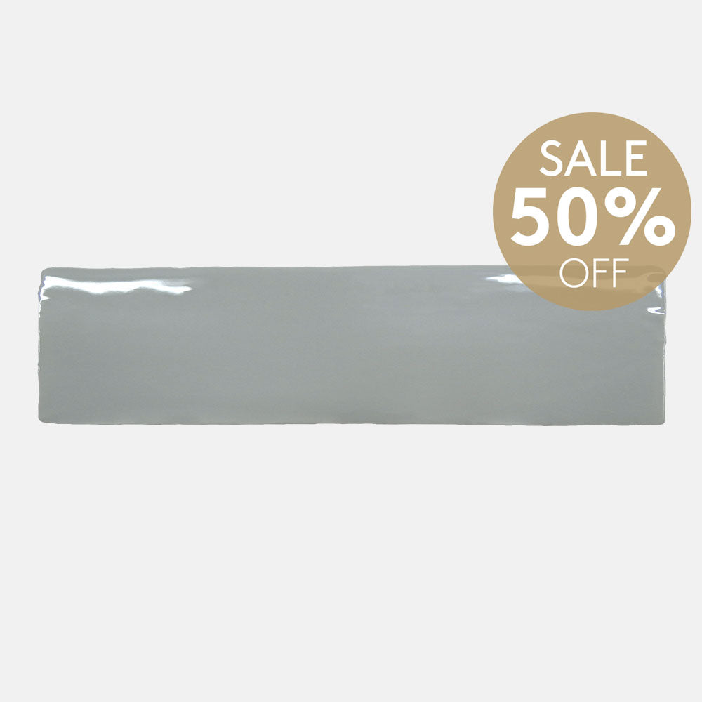 Columbus Grey 75x300 Gloss Subway Tile