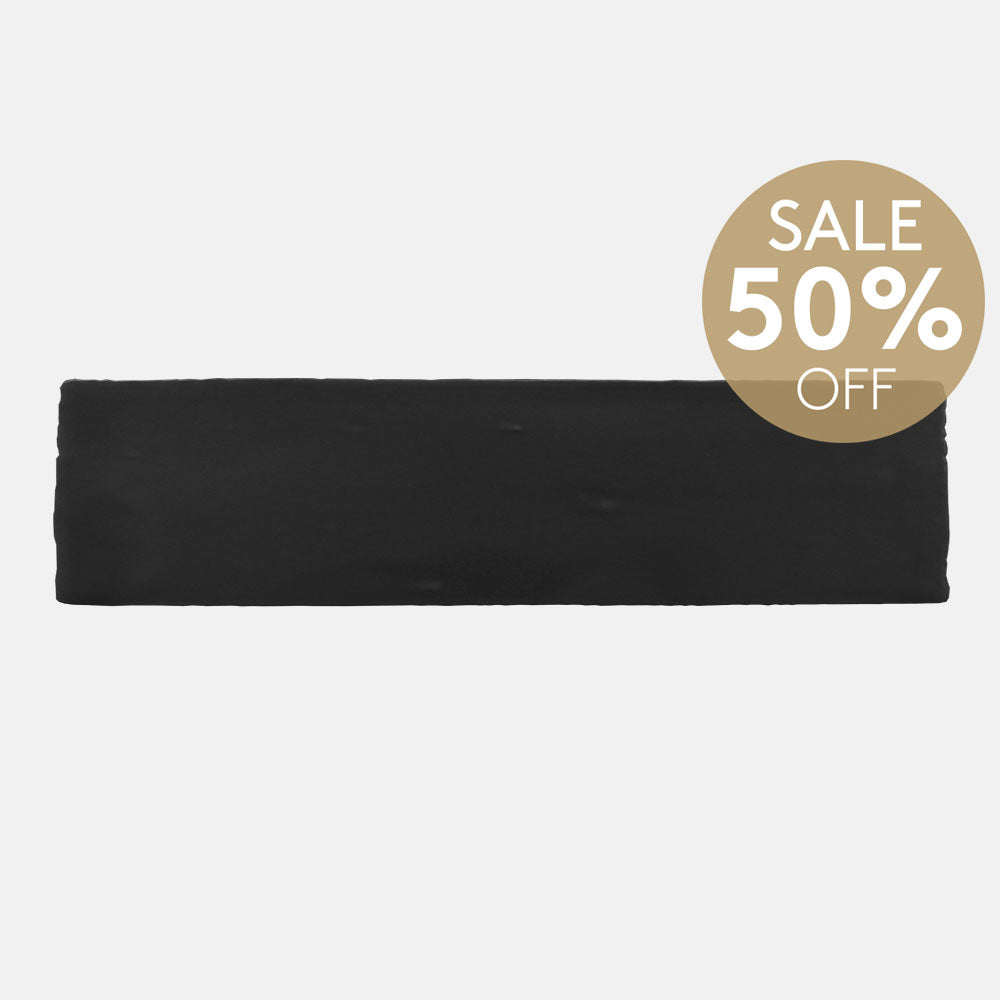 Columbus Nero 75x300 Matt Subway Tile