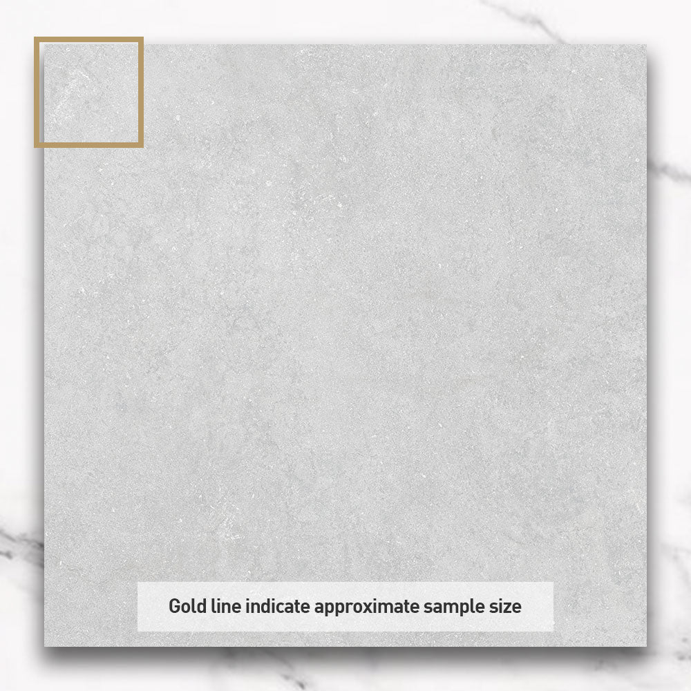 Essen White 600X600 Matt Porcelain Tile