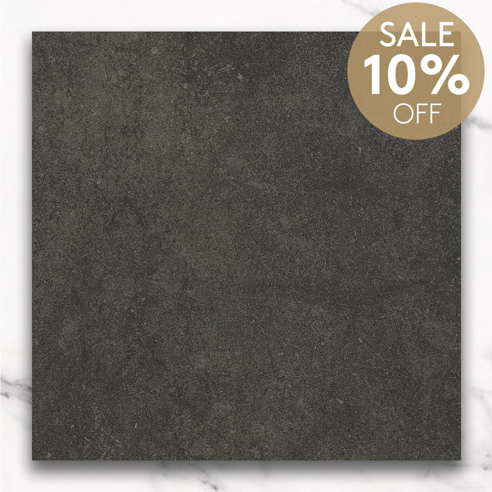 Essen Charcoal 600X600 Matt Porcelain Tile