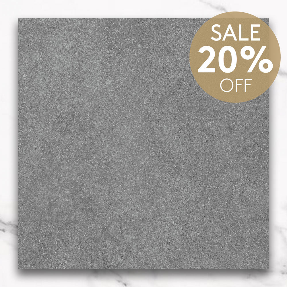 Essen Grey 600X600 Matt Porcelain Tile